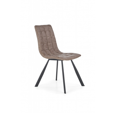 Jídelní židle K280, hnědá/černá
