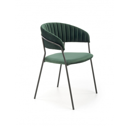 Jídelní židle K426, zelený Velvet