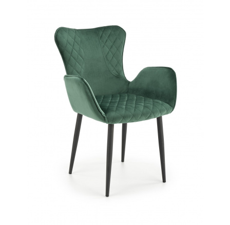 Jídelní židle K427, zelená