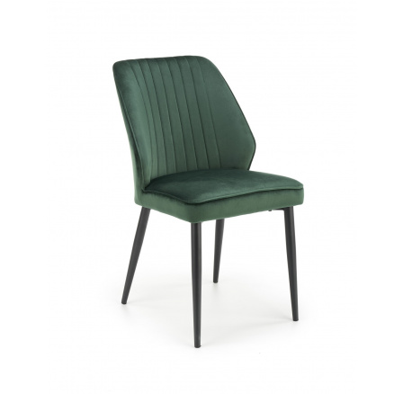 Jídelní židle K-432, zelený Velvet