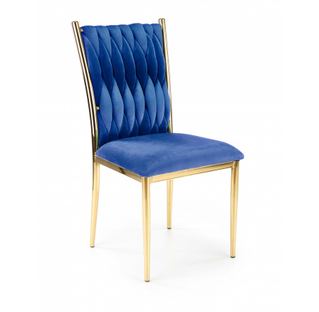 Jídelní židle K436, tmavě modrý Velvet