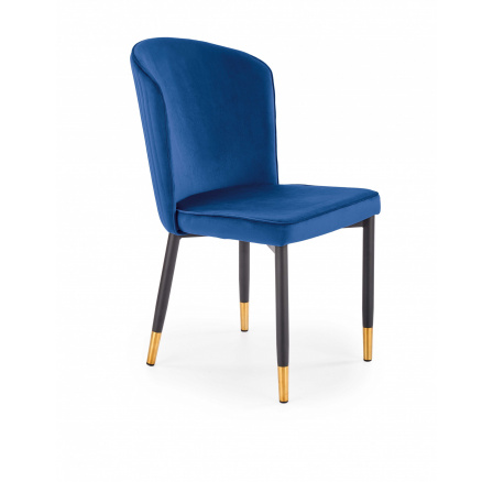 Jídelní židle K446, tmavě modrý Velvet 