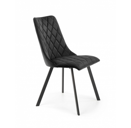 Jídelní židle K450, černý Velvet