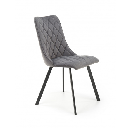Jídelní židle K450, šedý Velvet