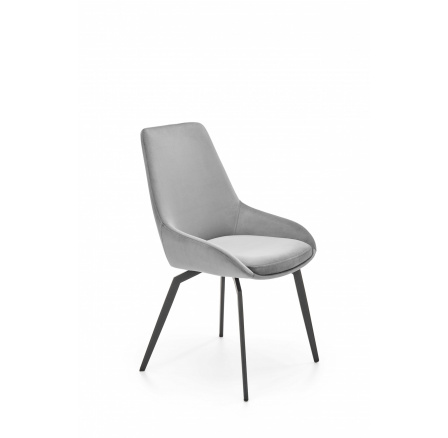 Jídelní židle K479, šedý Velvet