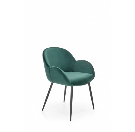 Jídelní židle K480, zelený Velvet