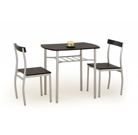 LANCE set stůl + 2 židle wenge