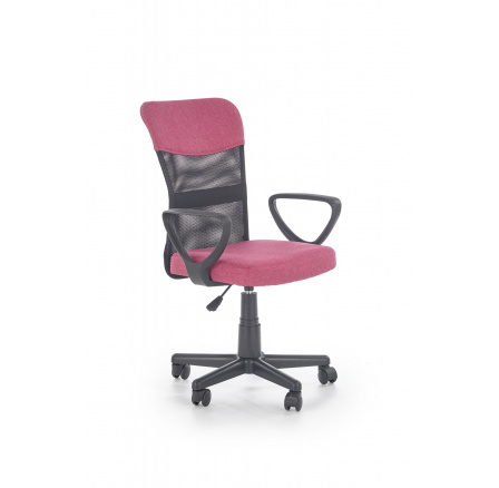 Kancelářská židle TIMMY, růžová