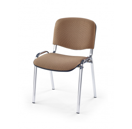 Konferenční židle ISO, chrom/C4 béžová