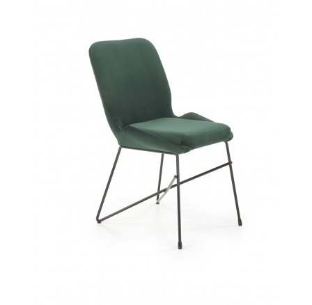 Jídelní židle K454, zelený Velvet