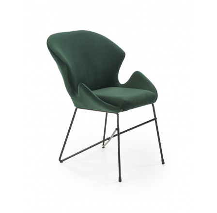 Jídelní židle K458, zelený Velvet