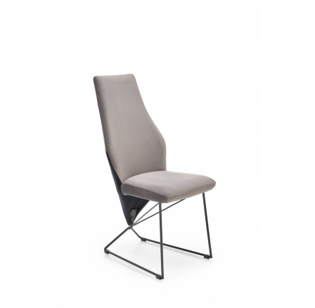 Jídelní židle K485, šedý Velvet