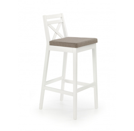 Barová židle BORYS, bílá/Inari 23