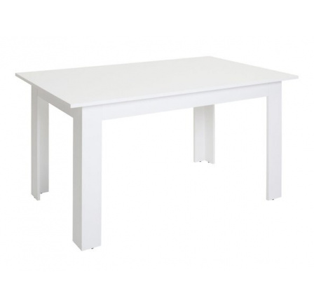 Jídelní stůl STO/138 BIS bílá alpská