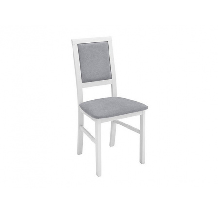 židle ROBI bílá teplá (TX098)/Adel 6 grey