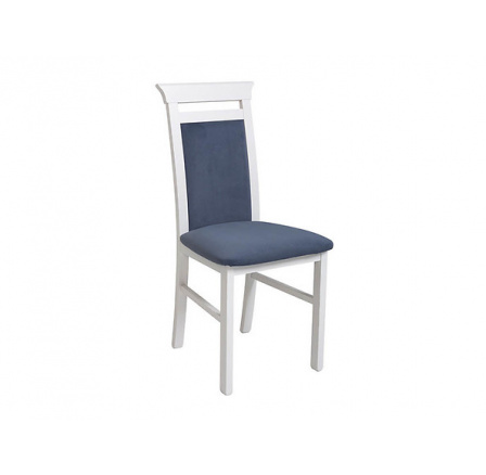 IDENTO NKRS  židle bílá (TX098)/Modone 9707 blue