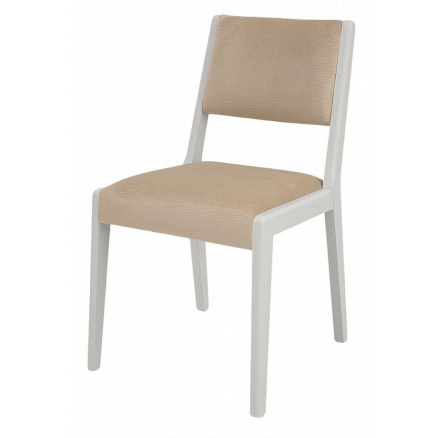 BYRON židle ALHER  bílá (TX098/TK2026) / buk + bílá