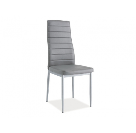 H-261 BIS alu - židle šedá eco/aluminium ( H261BISSSZ ) (S) (K150-Z)
