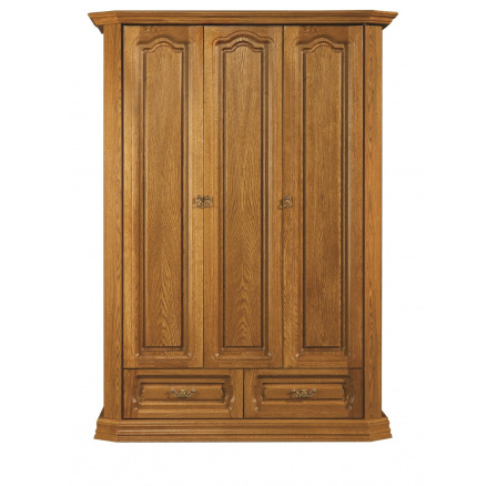 KOLUMBUS (KINGA) šatní skříň dřevo D3-100 x 202 x 58 kolekce "B" (K250-Z)