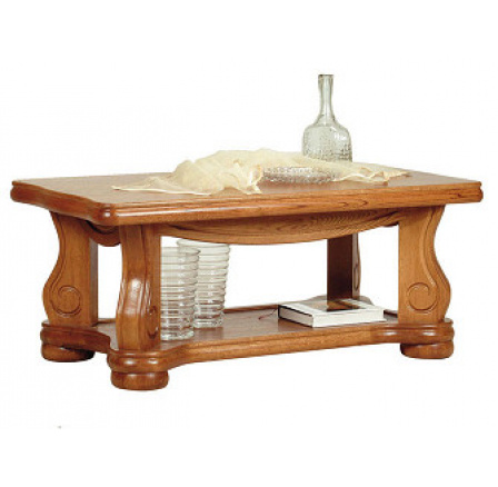 LINDA- konferenční stolek dřevo masiv D17-kolekce "B" (K250-Z)