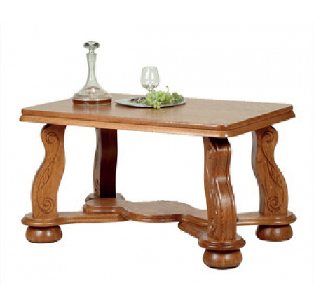CEZAR II - konferenční stolek dřevo masiv D17-kolekce "B" (K250-Z)