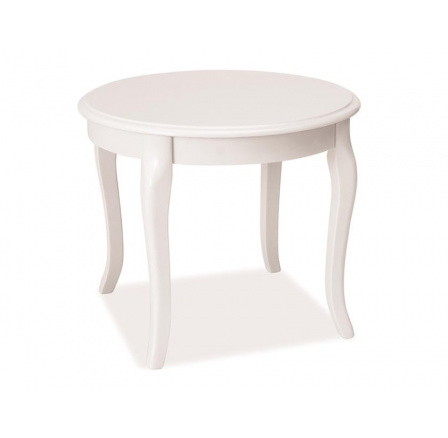 ROYAL konferenční stolek kulatý - bílá (ROYALDB) (S) (K150-Z)