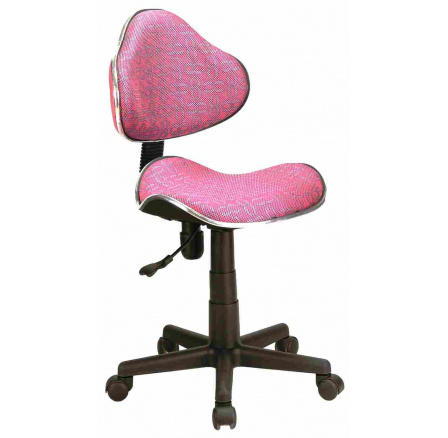 Q-G2 - kancelářská židle (dětská) VZOR - růžová (OBRQG2ROZ) kolekce "S" (K150-Z) (S)