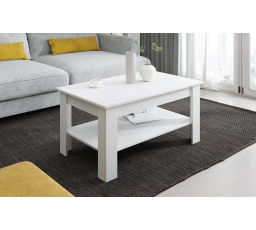 ARTUR -  konferenční stolek 110 X 67 (LAWA) - lamino - BÍLÁ - (WB-U) (K150)