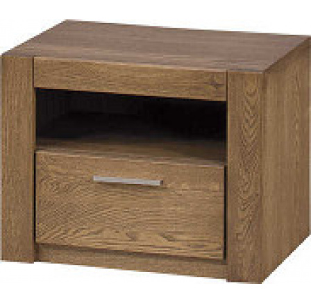 VANCOUVER 79  - noční stolek - dub rustikal (VELVET 79) (smontovaný nábytek) (1 balík) (SZ) (K150-Z)