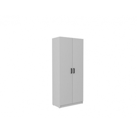 MAXIMUS 111 - skříň vysoká 2D policová, světle šedá (111  MALTA LG SZAFA 2F) (3 balíky) "LP" (K150)