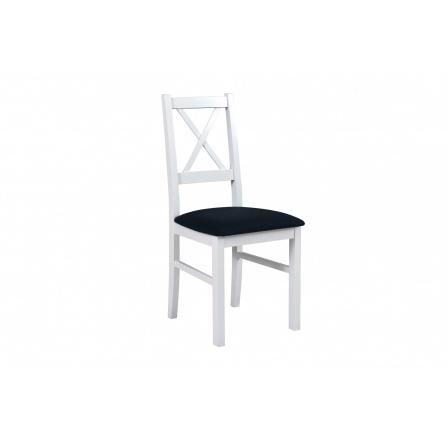 NIEL X - jídelní židle (NILO X)- bílá / č. 10 - kolekce "DRE" (K150-Z)
