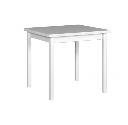 MAXMILIÁN VII - jídelní stůl rozkládací (MAX VII) bílá - kolekce "DRE" (K150-Z)