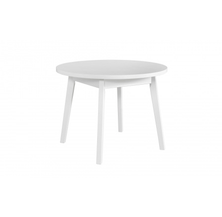 OSTENA 3 (OSLO 3) jídelní stůl kulatý 100cm - lamino Bílá (borovice andersen)- kolekce "DRE" (K150-Z)