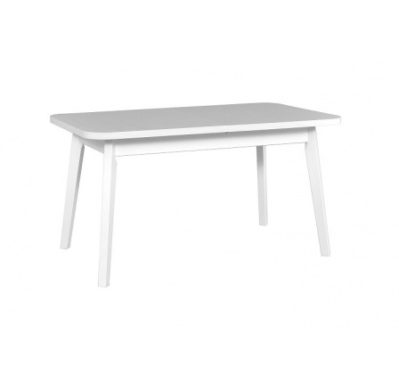OSTENA 6 (OSLO 6) jídelní stůl rozkládací - lamino Bílá gravír - kolekce "DRE" (K150-Z)