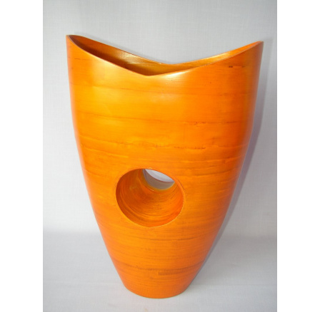 Bambusová váza Hole