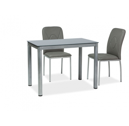 Jídelní stůl GALANT, 100x60 cm, šedý