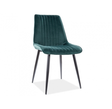 Jídelní židle KIM Velvet, zelený Bluvel 78