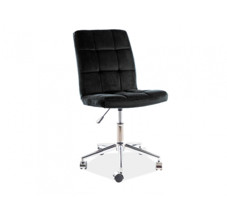Kancelářská židle Q-020 Velvet, černý Bluvel 19