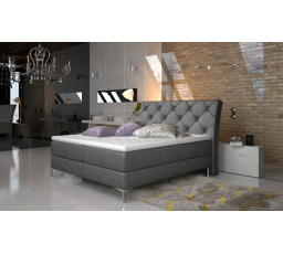 Čalouněná postel - boxspring ADEL, Dora 96, 160x200 cm