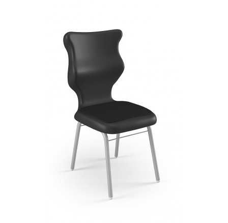 Židle Classic Soft velikost 5, sedák černý/opěradlo bílé
