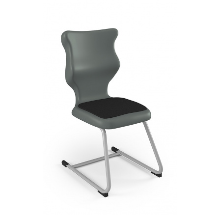 Židle S-Line Soft velikost 4, sedák šedý/opěradlo šedé