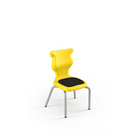 Židle Spider Soft velikost 1, Žlutá/Šedá 
