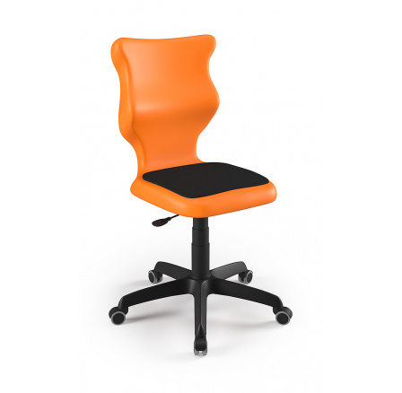Židle Twist Soft velikost 4, Oranžová/Černá 