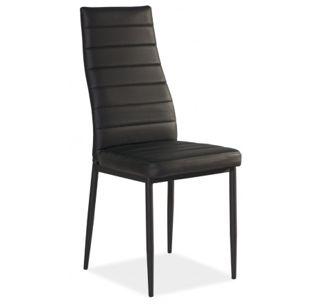 Jídelní židle H-261 C, černá/černá