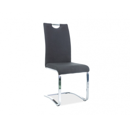 Jídelní židle H-790 - černá látka 96